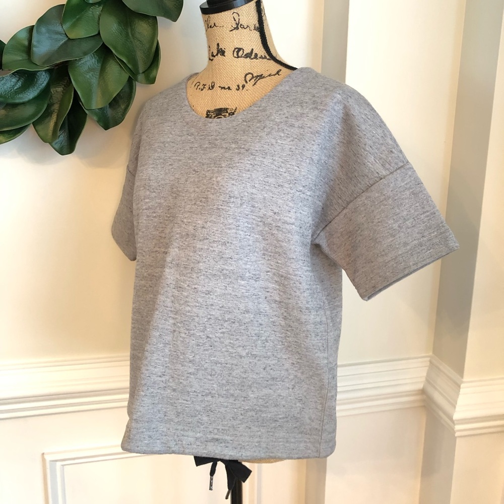 J. Crew Boxy Short Sleeve Sweatshirt NWOT